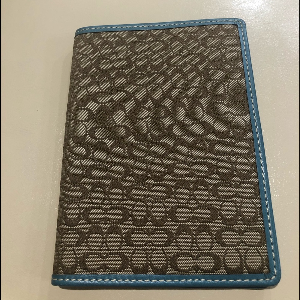 Coach Passport cover